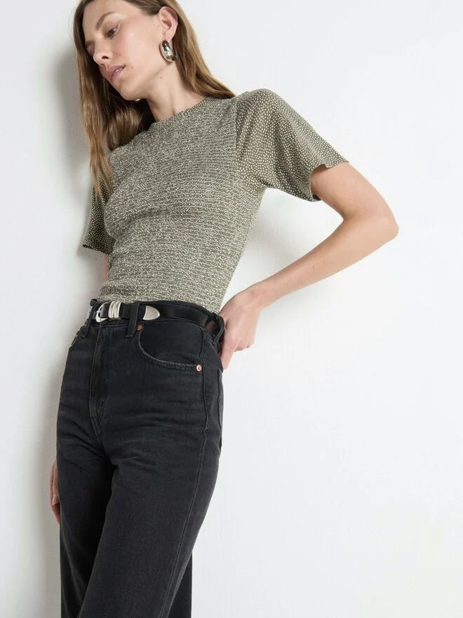 Nation Olivia Smocked Tee