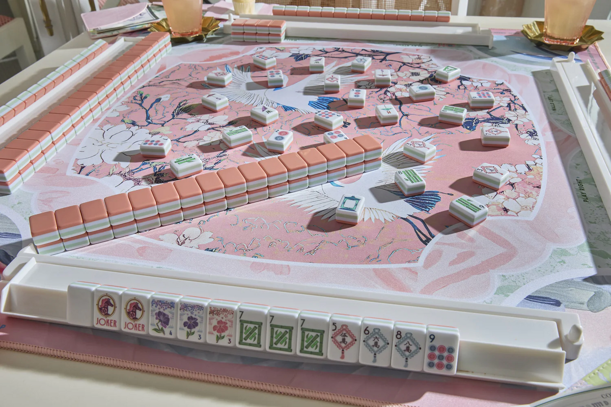 Oh My Mahjong Heron Mat in Tube