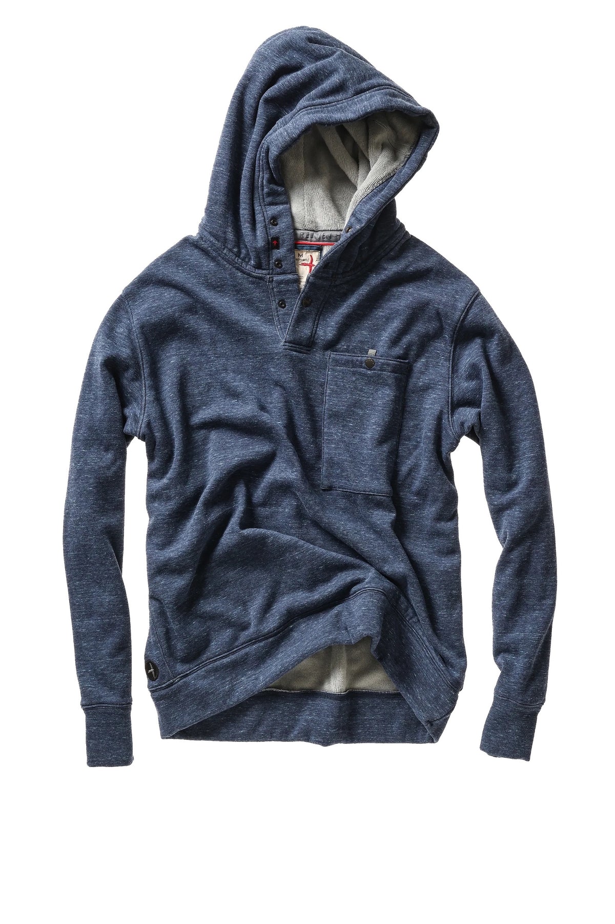 Relwen - Micropile Hoodie: Navy Speck