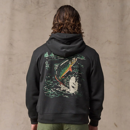 Graphic Trout Hoodie by Filson