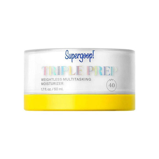 Supergoop! Triple Prep Weightless Multitasking Moisturizer SPF 40 Face Sunscreen, Size: 1.7 FL Oz