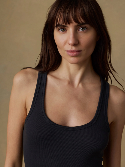Faherty Featherweight Freestyle Tank Washed Black