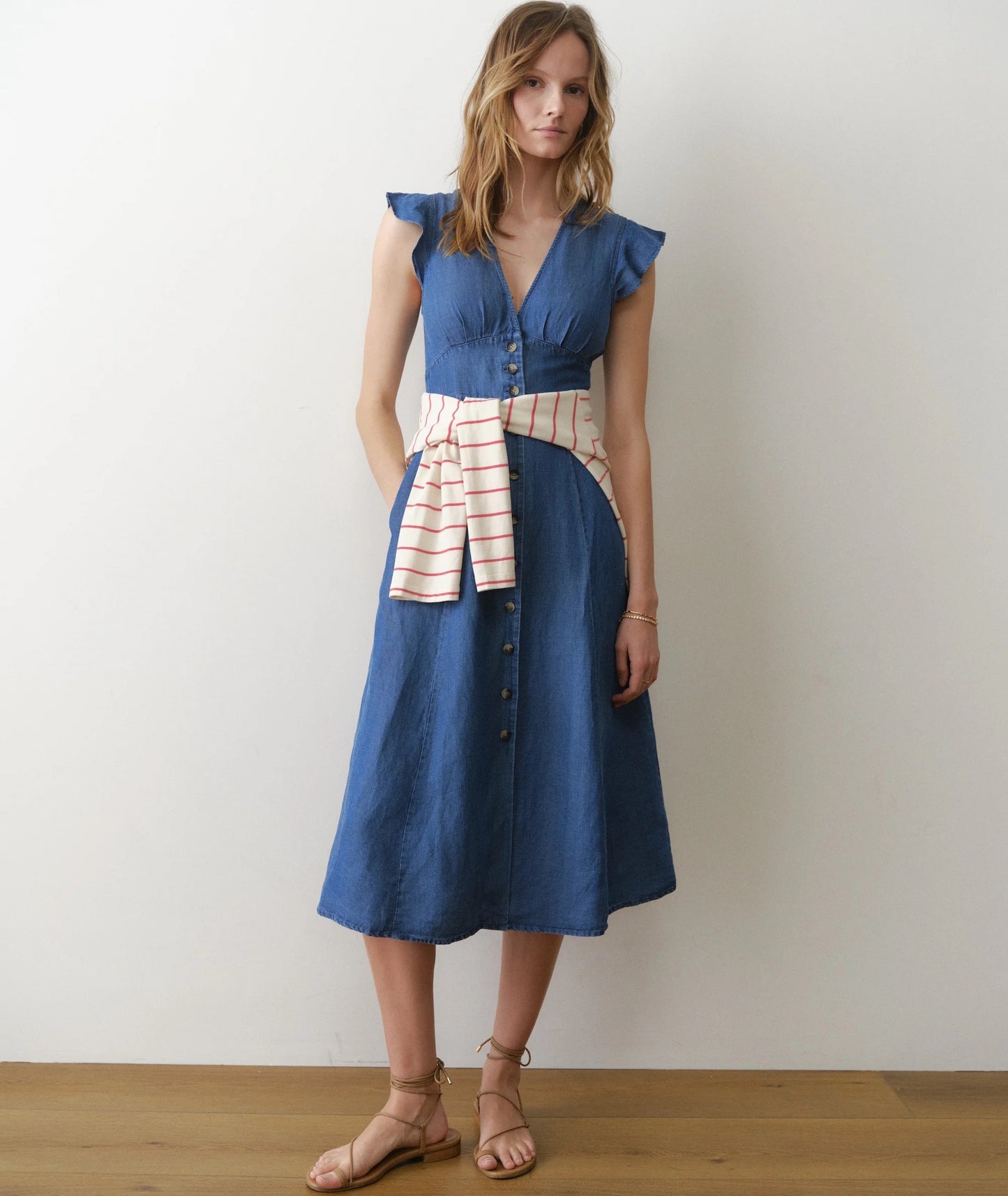 Marine Layer-CAMILA MIDI DRESS