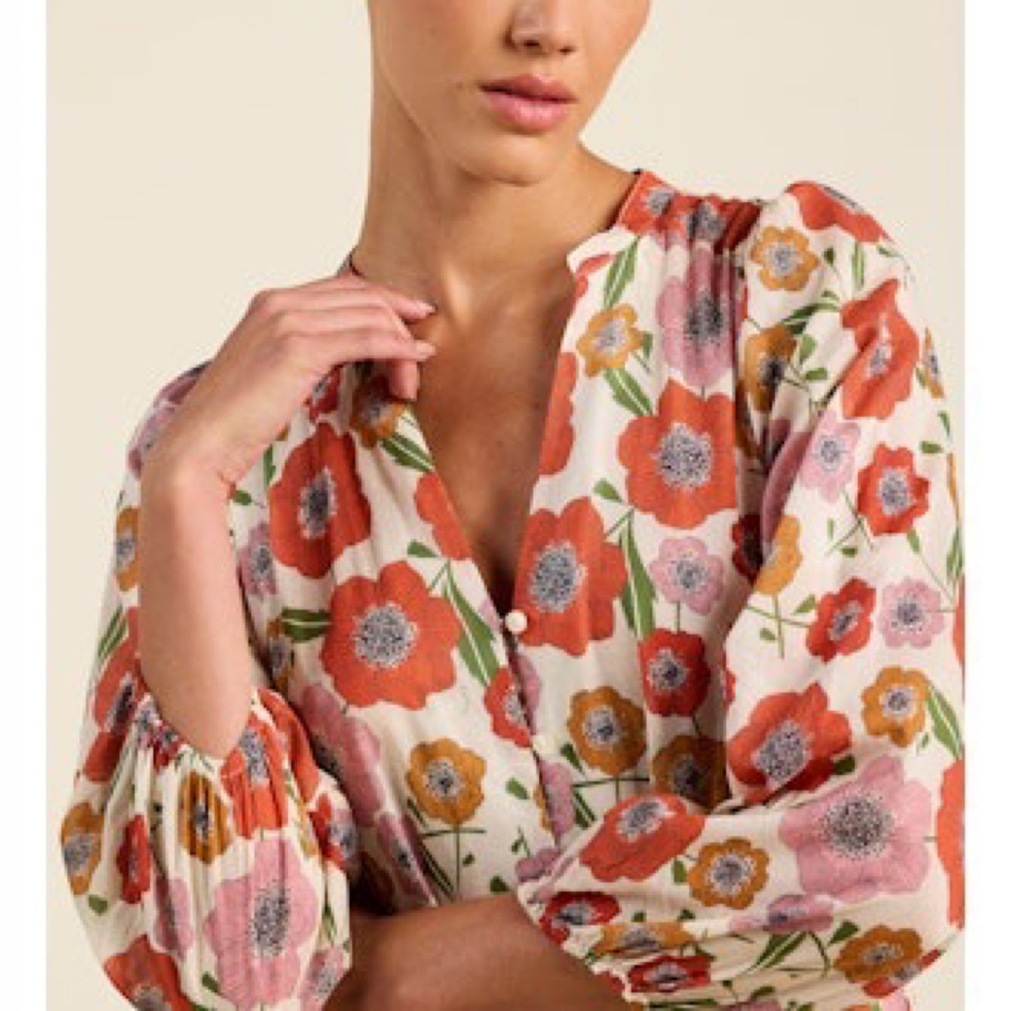 TROVATA-Lia Dress Poppy Costa