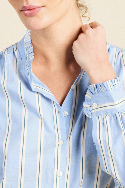 Trovata-Rumi Blouse Tahoe Stripe