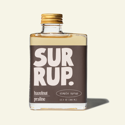 surrup. - Hazelnut praline
