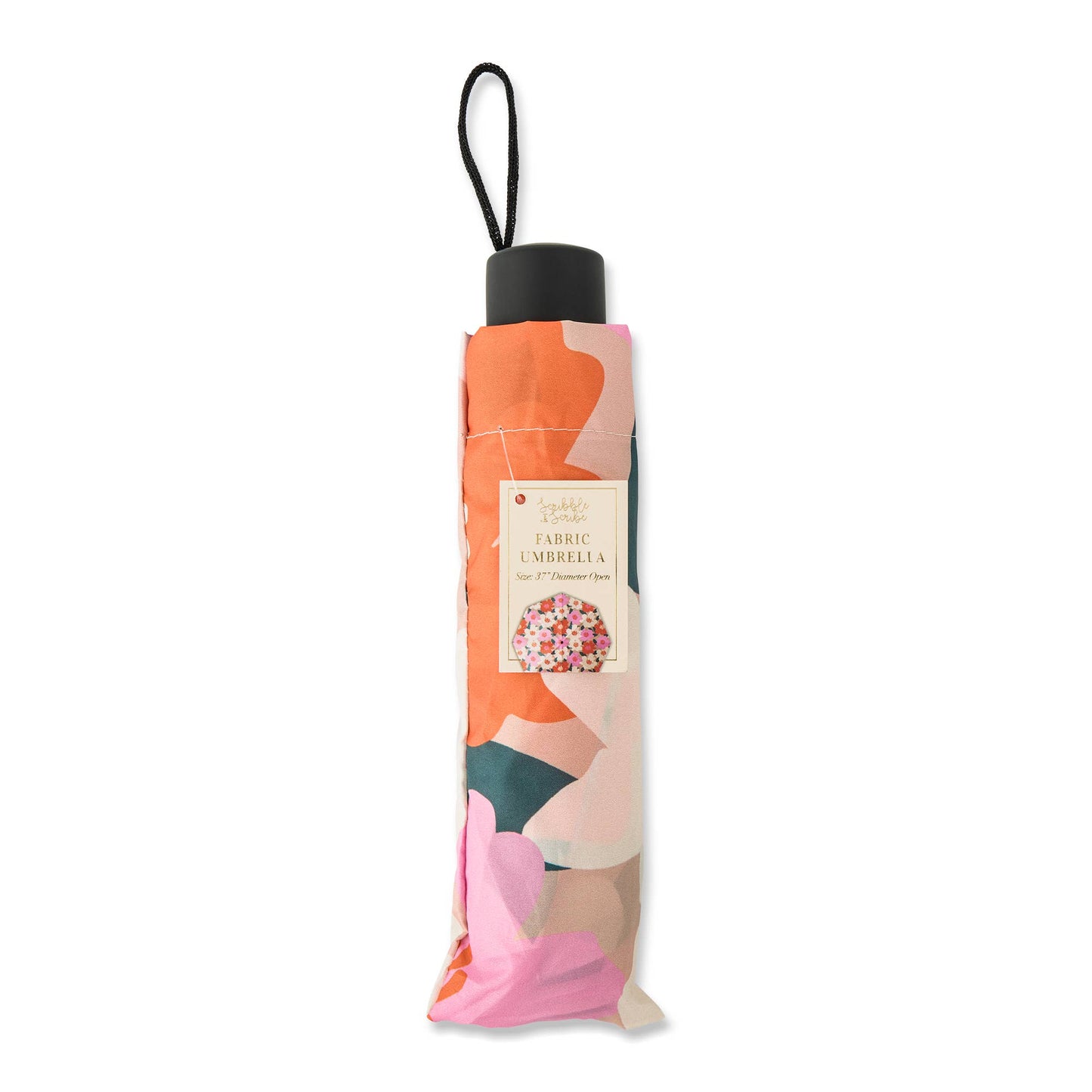 Core Home - Umbrella with Storage Bag - Pink Floral
