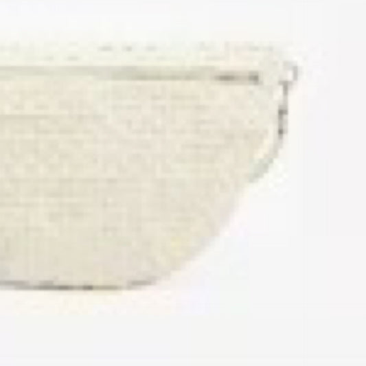 Clare V. Petite Fanny- Rattan- Cream One Size
