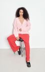 American Vintage-WOMEN'S CARDIGAN EAST- MELANGE COTTON CANDY