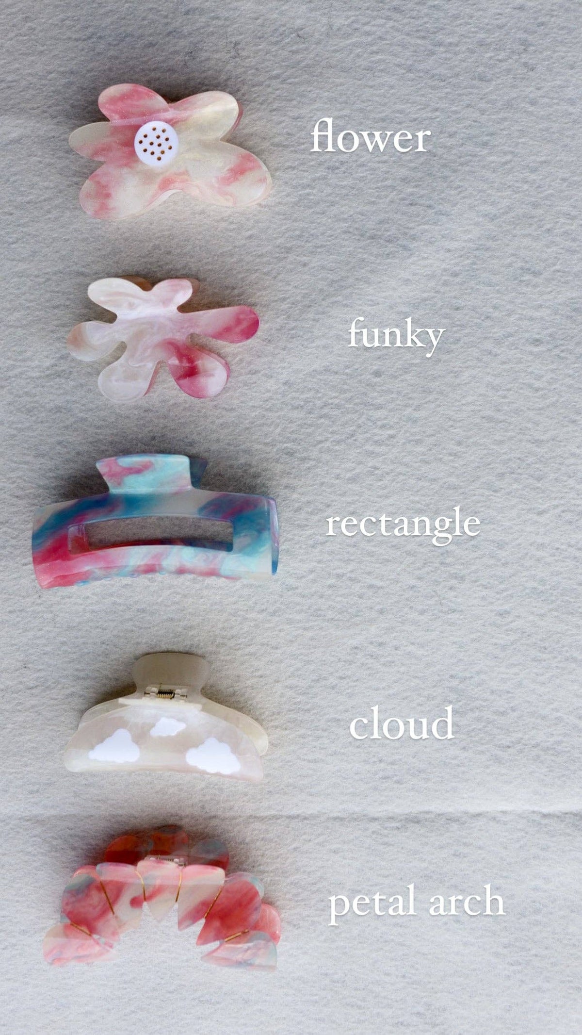 KAXI - COLOR CHANGING CLAWS: COTTON CANDY FUNKY, SMALL
