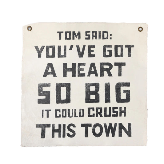 Sugarboo - Tom Said Hand Painted Wall Hanging
