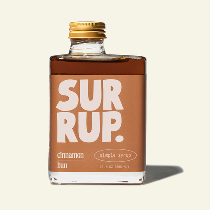 surrup. - Cinnamon bun