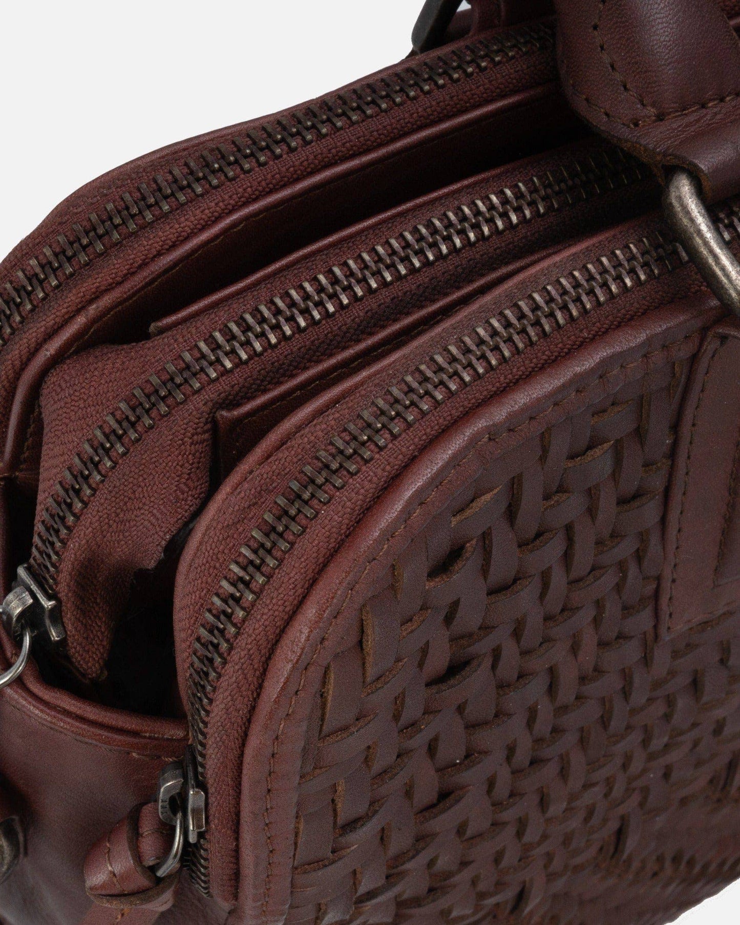Amsterdam Heritage Leather Belts, Bags, Jackets & Apparel - Blom | Vintage Leather Laptop Bag: Dark Brown, One Size