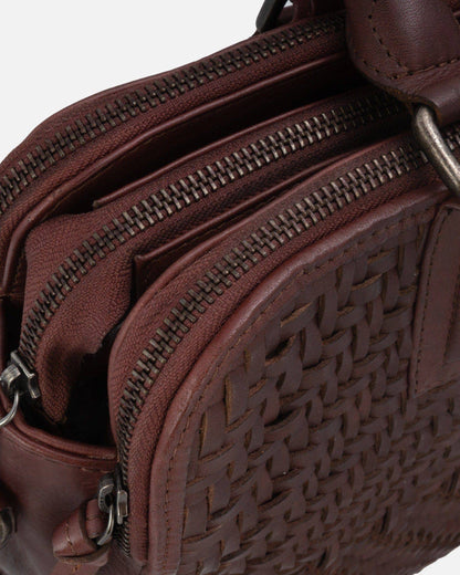 Amsterdam Heritage Leather Belts, Bags, Jackets & Apparel - Blom | Vintage Leather Laptop Bag: Dark Brown, One Size
