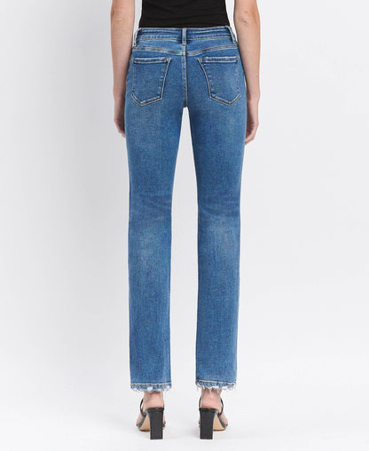 FLYING MONKEY - MID RISE REGULAR STRAIGHT JEANS
