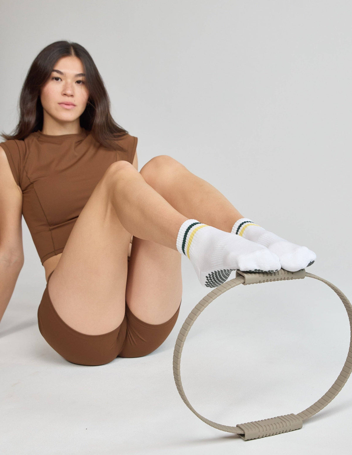 LUCKY HONEY - The Boyfriend Grip Sock: Baby Blue