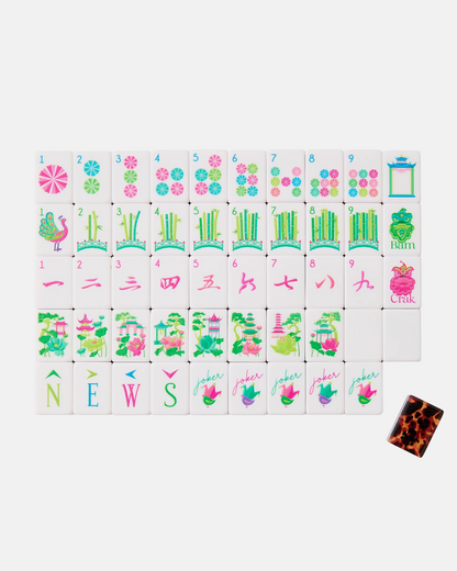 Oh My Mahjong- Glow Wild Mahjong Tile Set