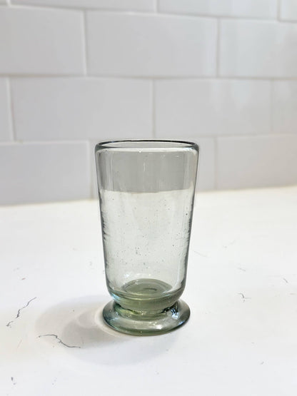 Villa Lua Home - Handblown Footed Glass: Tall