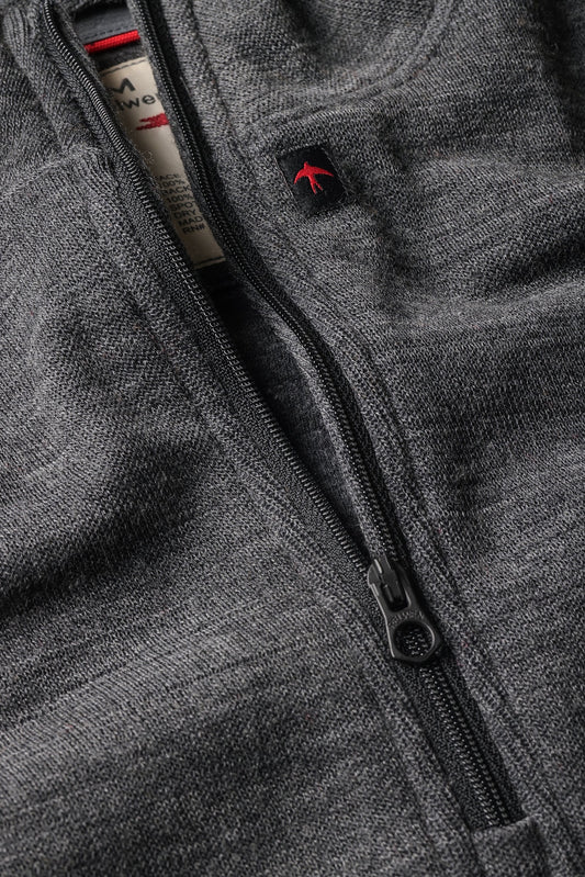 Relwen - Wool/Cotton Quarter Zip