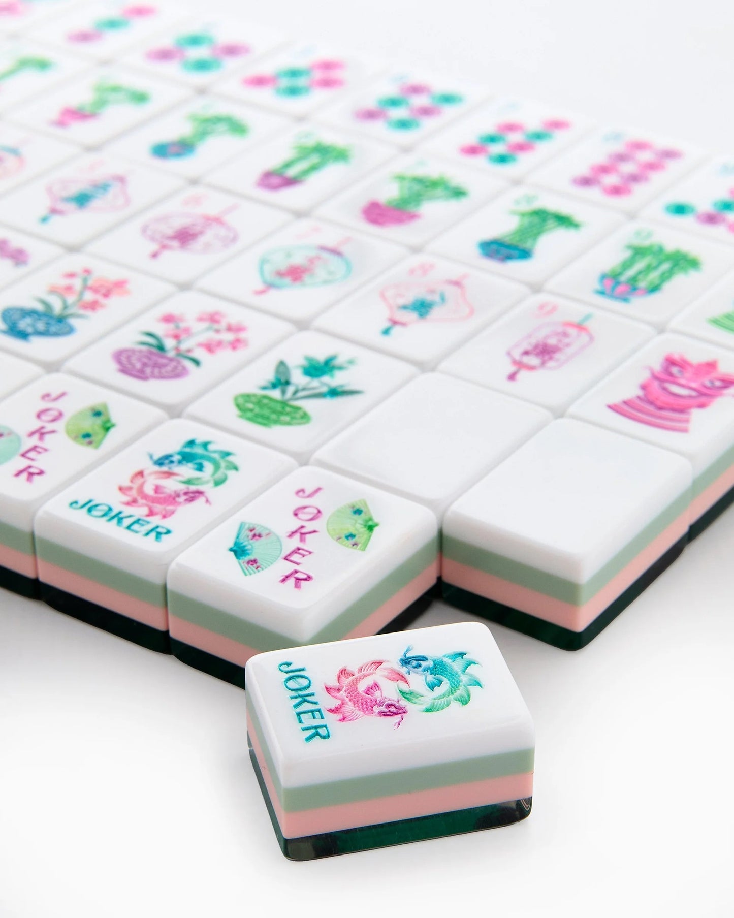 Oh My Mahjong-Emerald Mahjong Tiles