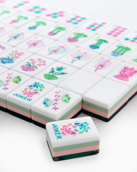 Oh My Mahjong-Emerald Mahjong Tiles