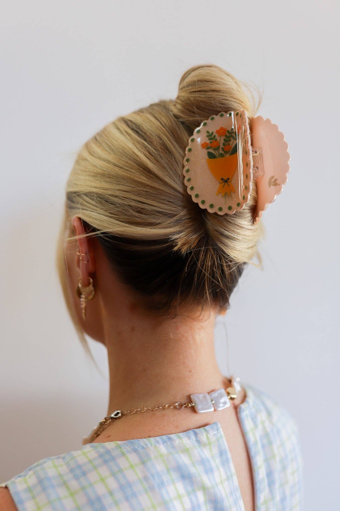KAXI - Bouquet Framed Eclectic Claw Clip