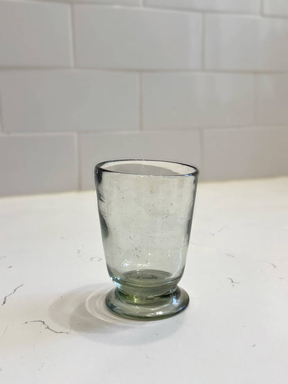 Villa Lua Home - Handblown Footed Glass: Tall