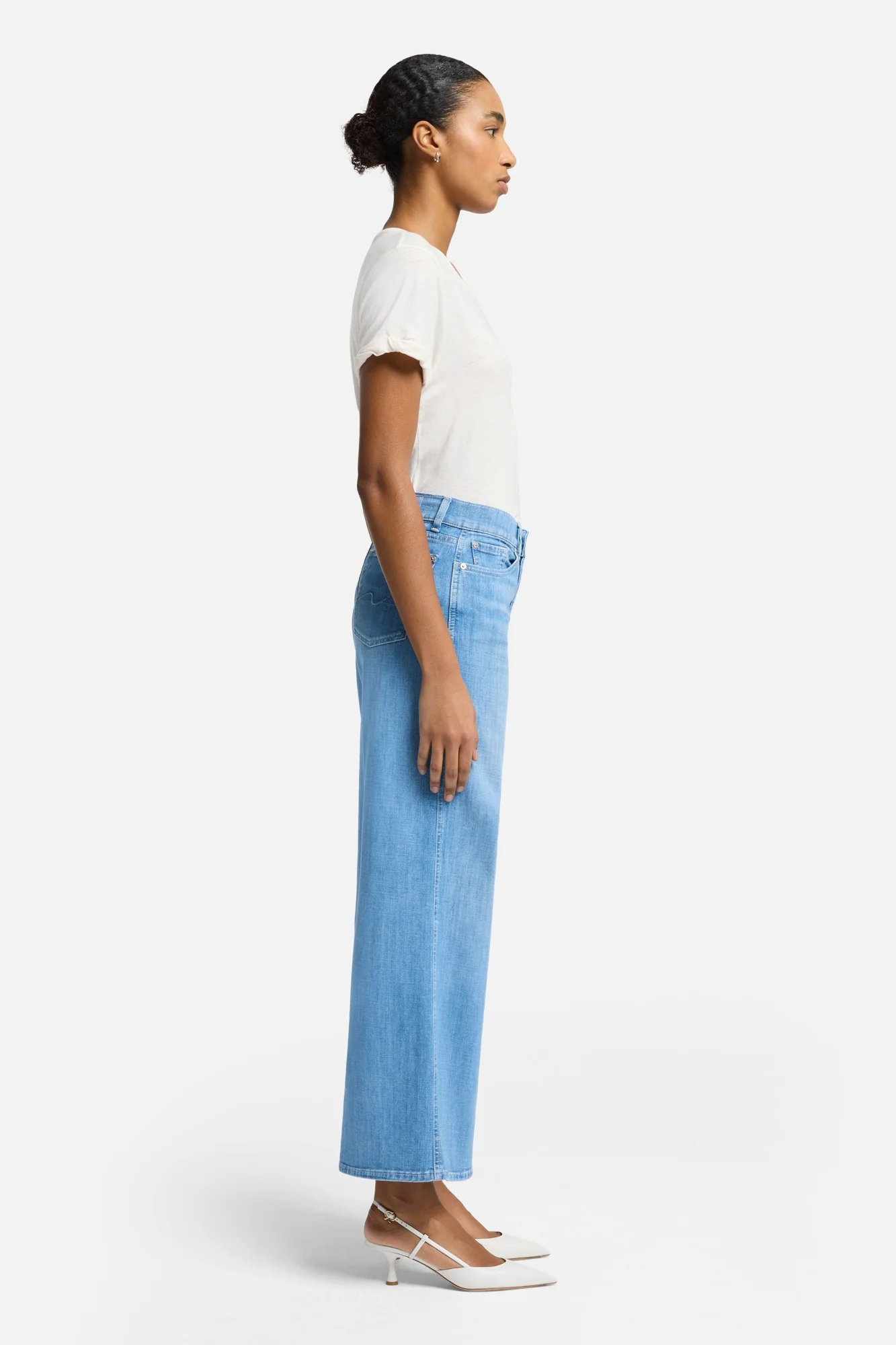 7 For All Mankind Lotta Cropped Charleston