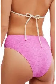 Free People-free-est Tess High-Waisted Bikini Bottoms-FIJI FLOWER