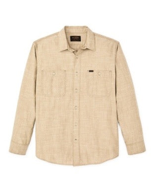 Filson-CHAMBRAY CPO SHIRT-Tan