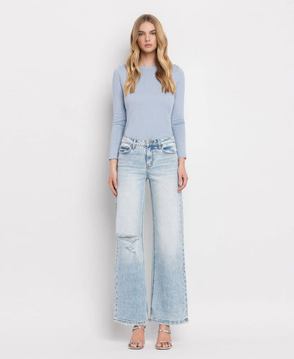 Lovervet by Vervet - Tummy Control Super High Rise Wide Leg