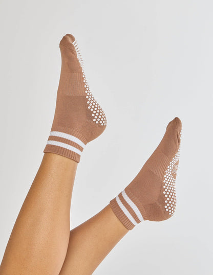 LUCKY HONEY - The Boyfriend Grip Sock: Baby Blue