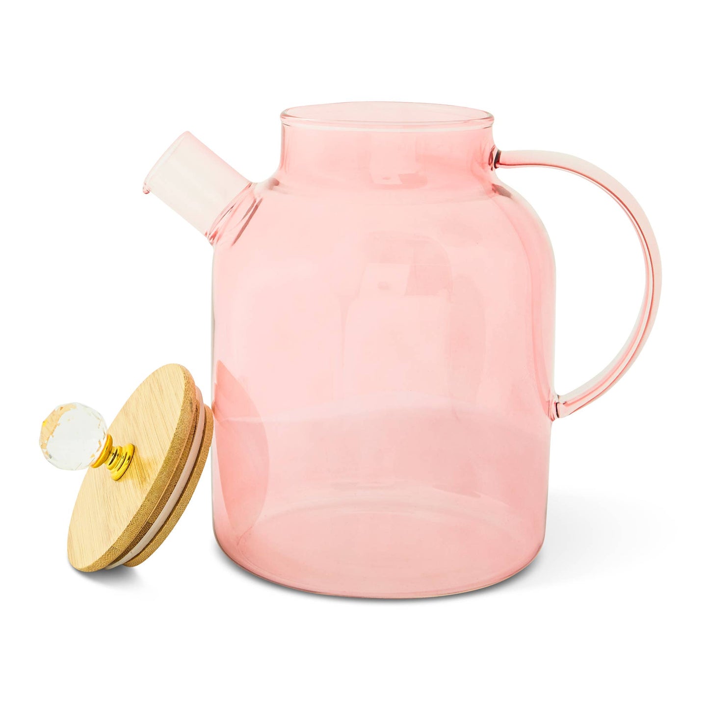 Core Home - 58oz Glass/Bamboo Kettle - RWT