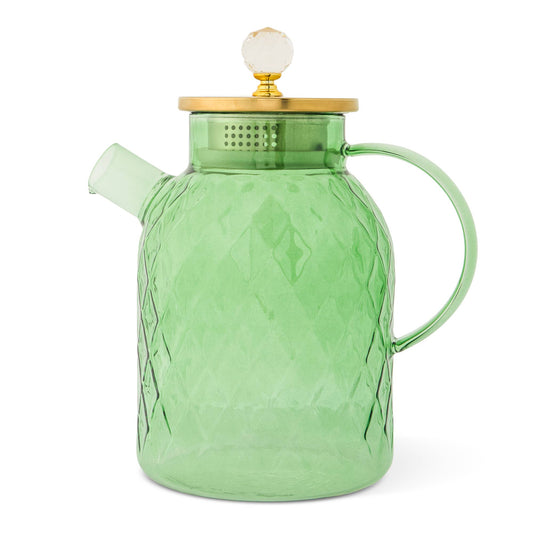 Core Home - 60.8oz Textured Glass Kettle - FO