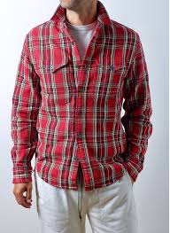 Mountain Flannel - Red Tartan RELWEN