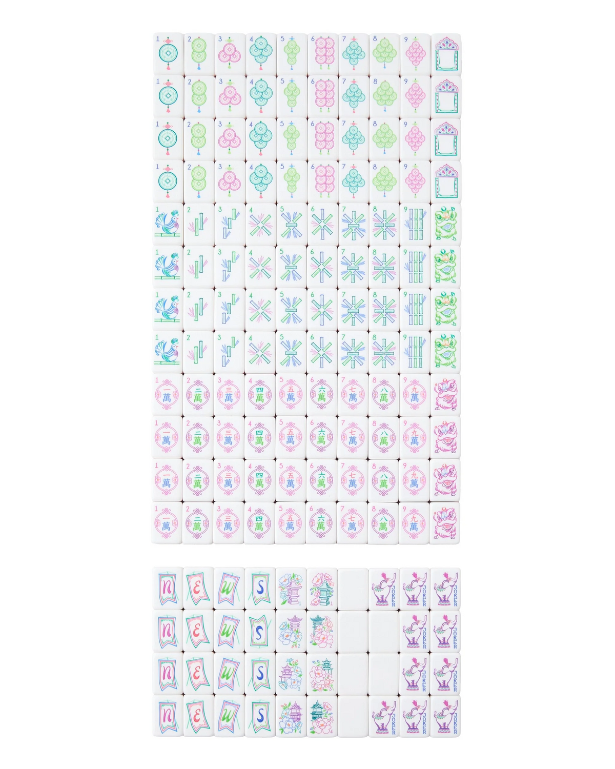 Amara Mahjong Tiles