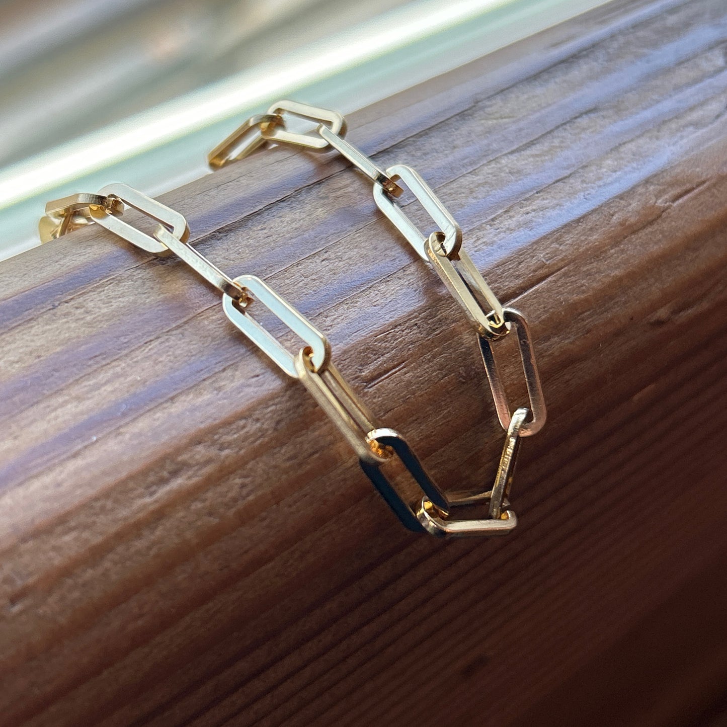 Luna & Salt Chunky Paperclip Chain Bracelet