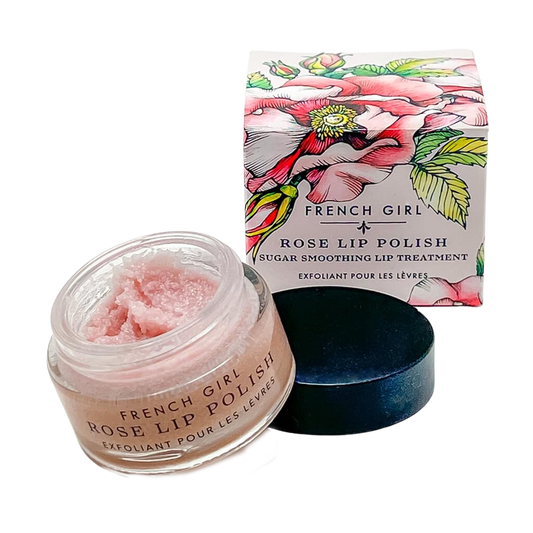 Organic Hydrating Rose Lip Polish & Scrub