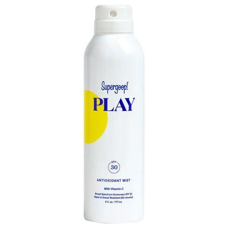 Supergoop! PLAY SPF 30 Antioxidant Body Mist w/ Vitamin C, 6 Fl Oz - Reef-Friendly