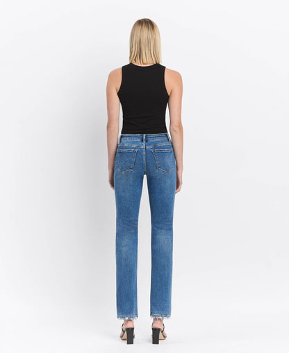 FLYING MONKEY - MID RISE REGULAR STRAIGHT JEANS
