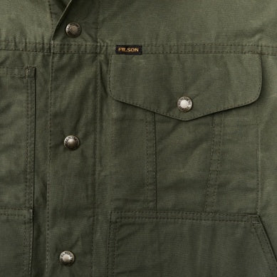 Filson~DRY WAX SHORT CRUISER-Olive