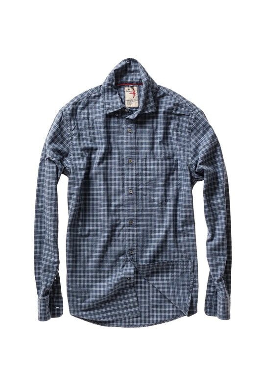 Relwen-Dress Blues-navy hthr gingham plaid