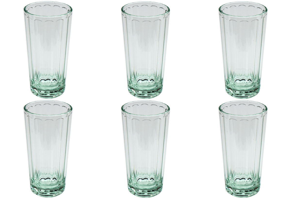 Abode Homewares by TarHong - Panel Bottle Green Shatterproof Plastic Drinkware Collection: Jumbo