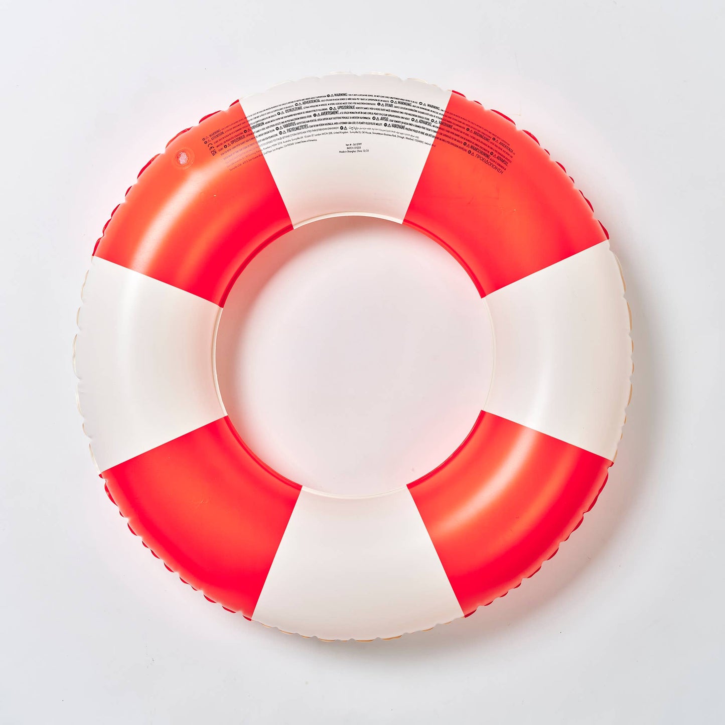 Sunnylife - Slim Tube Pool Ring Pool Party Tomato
