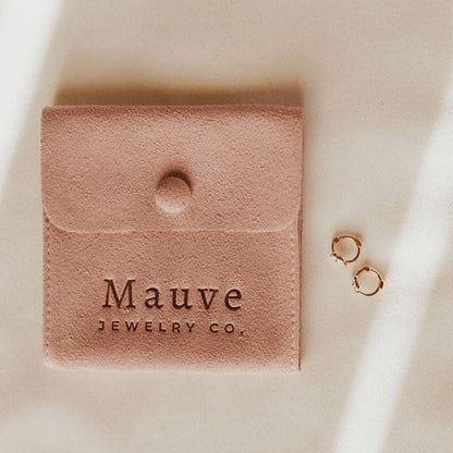 Mauve Jewelry Co. - Flower Mini Hoops: Silver