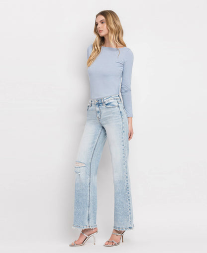 Lovervet by Vervet - Tummy Control Super High Rise Wide Leg