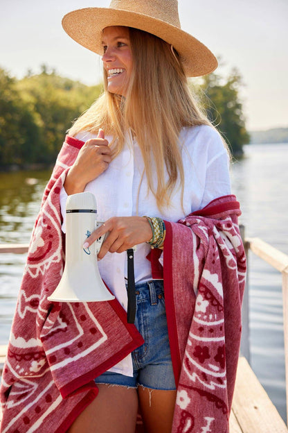 ChappyWrap - Vintage Bandana Blanket: Original
