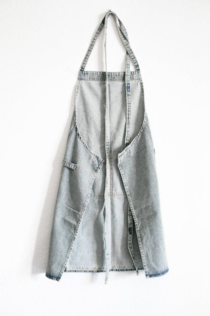 Fodory - Washed Denim Apron: Dark Blue