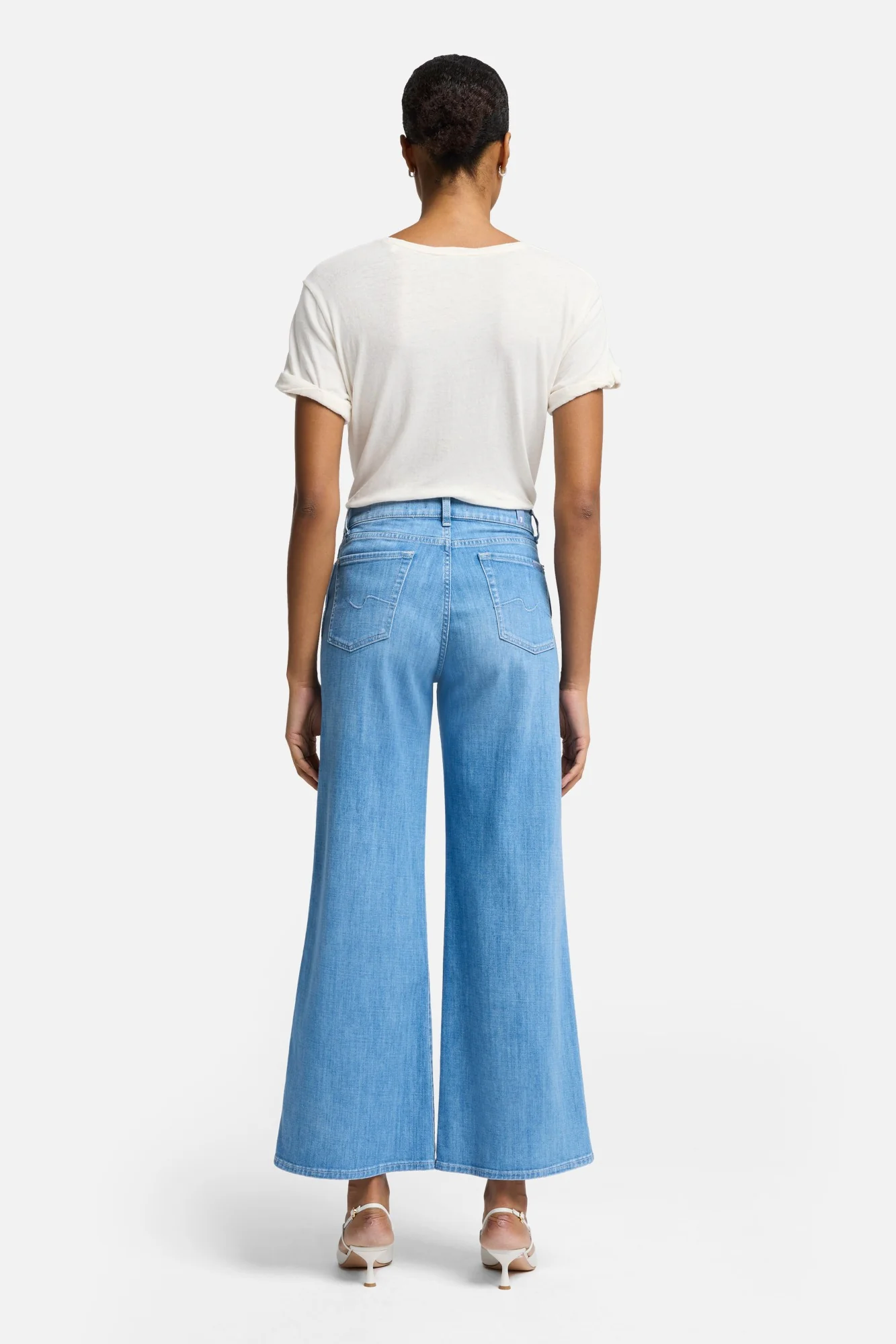 7 For All Mankind Lotta Cropped Charleston