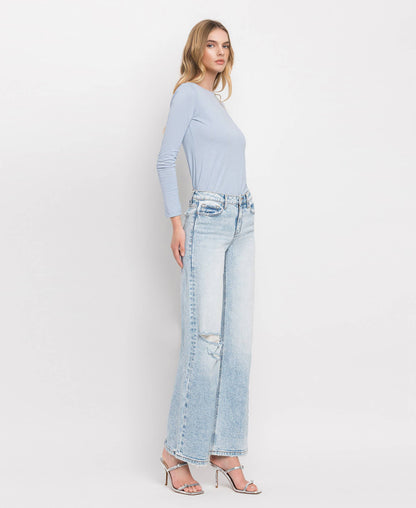 Lovervet by Vervet - Tummy Control Super High Rise Wide Leg